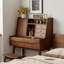 Coiffeuse Vintage en bois massif et noyer noir-135673876