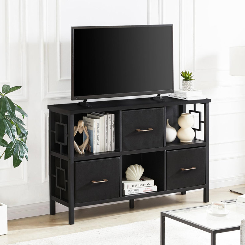 Ravikant Storage Bookcase, Black