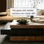 Table basse rotative 360 ° Retro