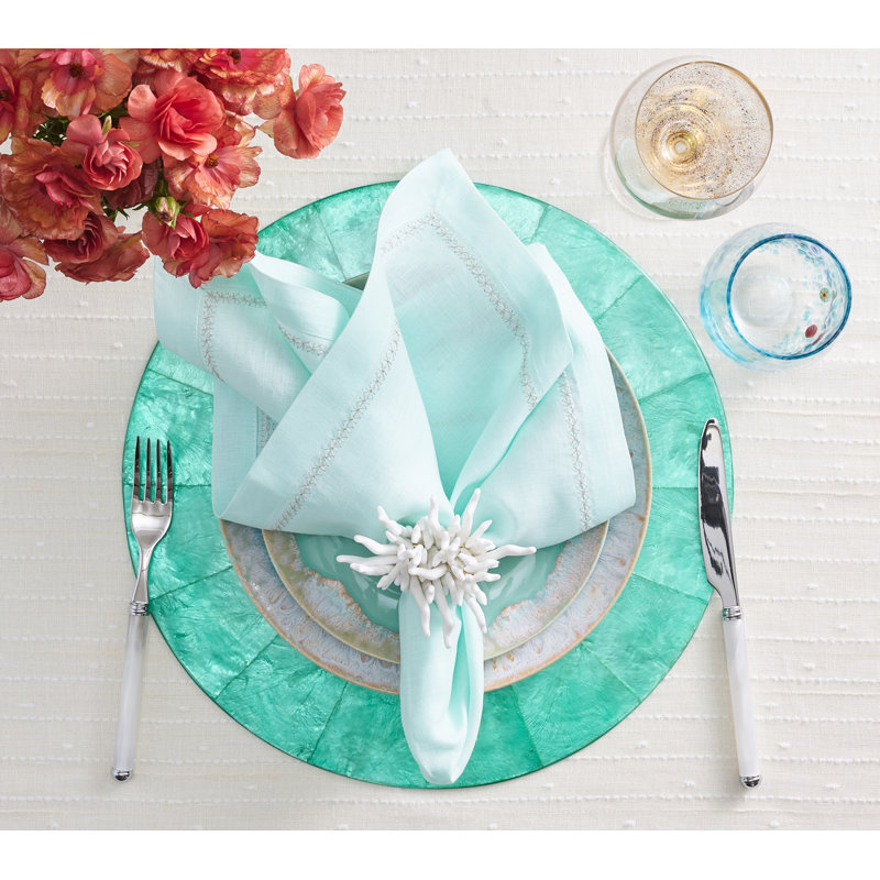Classic Napkin, Seafoam