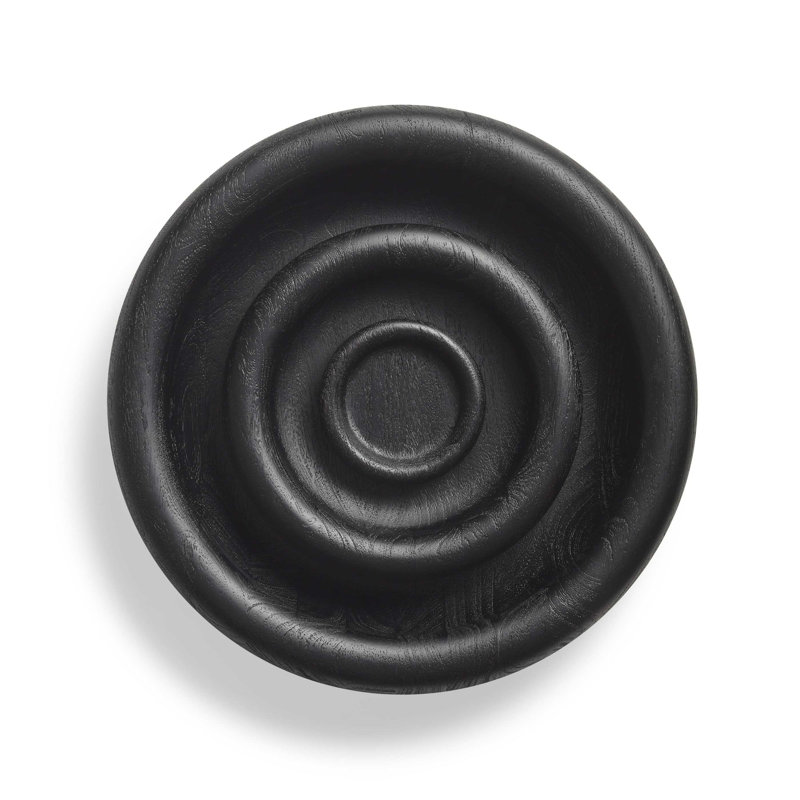 Nest Solid Wood Decorative Bowl, 2" H x 11" W x 11" D