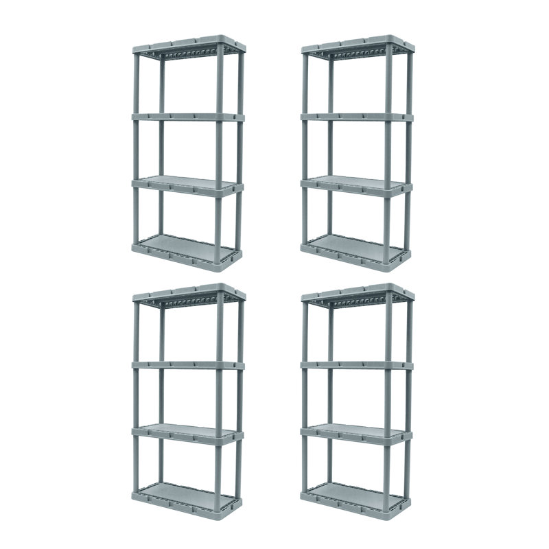 12 " W Plastic Shelving Unit