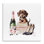 Plaque murale Luxury Luxury & Puppy, design par Amanda Greenwood