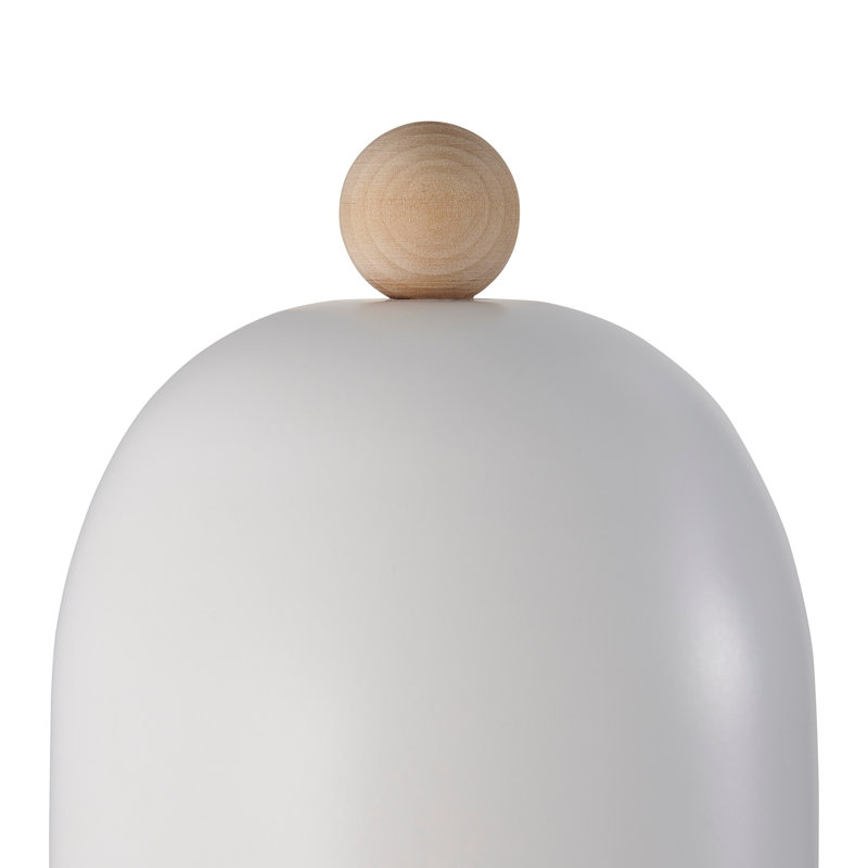 Steel Flush Mounted Sconce, White