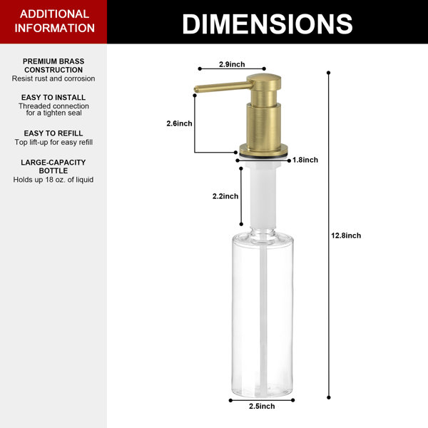 Dimensions du produit