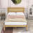 Citarelli Wood Platform Bed with Headboard-1948500529