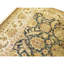 Hand Knotted Wool Area Rug in Black And Ivory