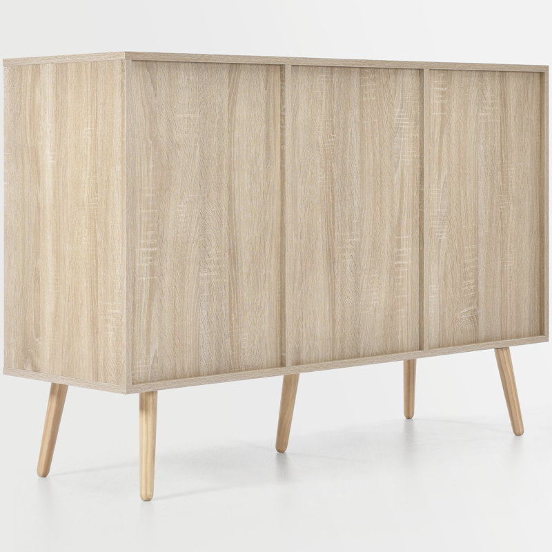 Cahaba 120 cm W Chest of 3 Drawers