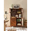 Armoire haute en bois massif Nordic