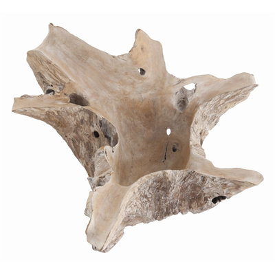 Nantucket Wood Decorative Bowl