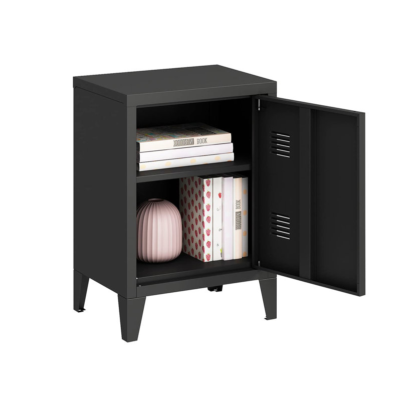 Table de chevet Jameson, Noir