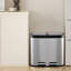 Stainless Steel 20-30 Litre Step-On Tresh Can-111097438-111097441