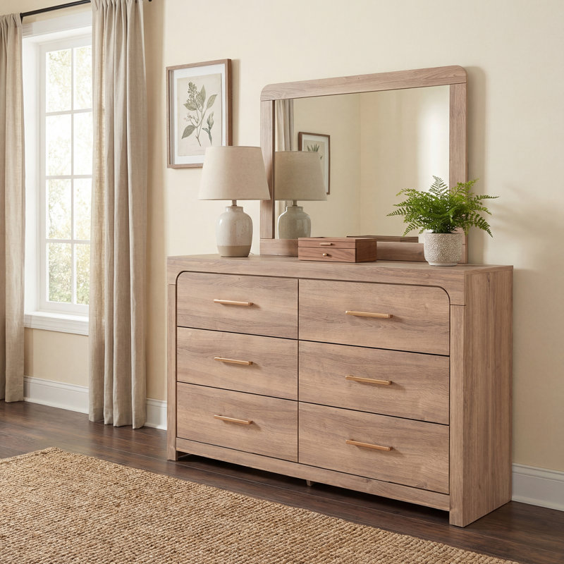Dresser And Mirror