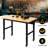 Vuyo 48" Adjustable Heavy-Duty Work Bench with Locking Universal Wheels & Metal Frame,Workshop Garage Table