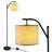 Cameron-James 65'' Matte Black Arched Floor Lamp