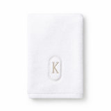 Monogram Embroidered Fingertip Towel