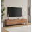 Jodie 68.9" Mid-Century Modern 2-Drawer TV Stand for TVs up to 75" in Maple-33263573