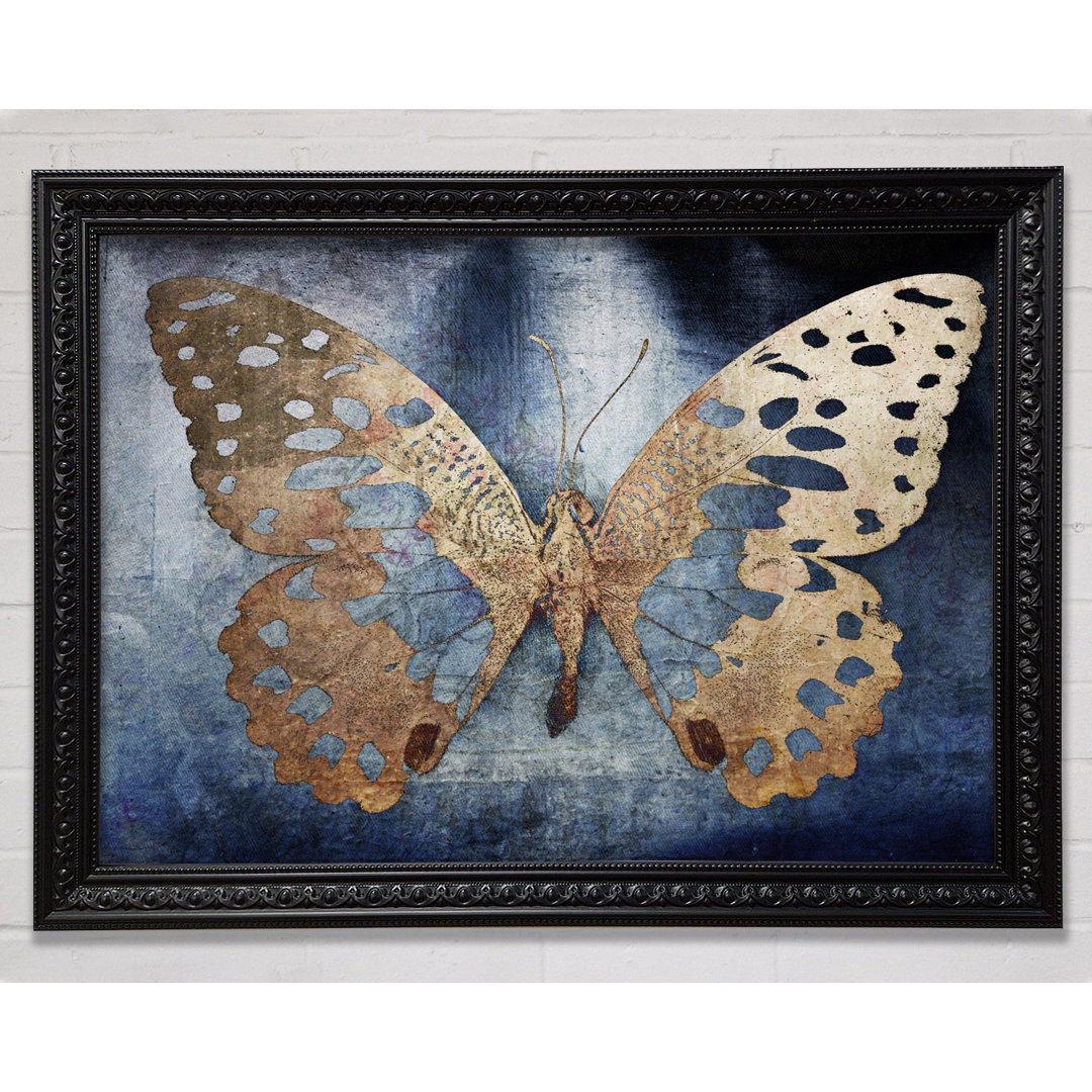 Goldflake Schmetterling - Druck