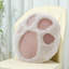 Coussin de patte de chat Coussin de chaise mignon pour chaise de jeu Coussin de bureau de bureau moelleux et confortable Coussins décoratifs pour la maison 18 pouces
