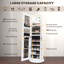 Nikos 21.5'' Wide Freestanding Jewelry Armoire