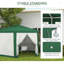 Outdoor Party Tent, Hexagon Sun Shade Shelter Canopy-1083764801