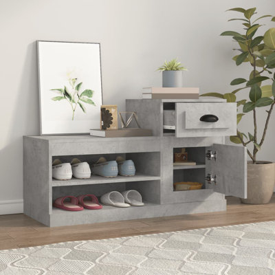 Menzen 8 Pair Shoe Storage Cabinet