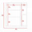 Bathroom Wall Medicine Cabinet with Mirror-1144091855
