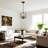 Modern 3 - Light Crystal Sputnik Chandelier Dimmable