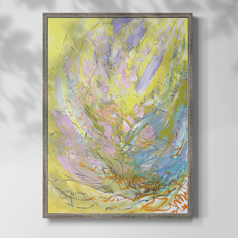 «Approche de l'équinoxe», reproduction encadrée - bois massif, H 11 po x l 9 po