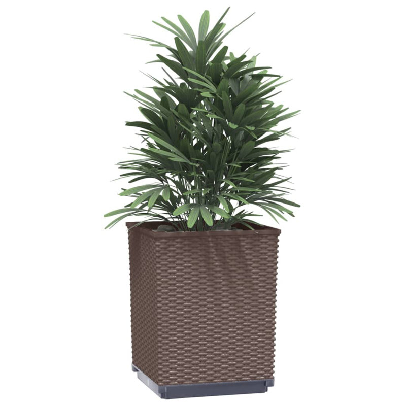 Jardinière surélevée en polypropylène 2 / 4x, 2, Brun