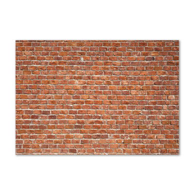Brick Wall - Wrapped Canvas Print