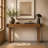 Brooklyn Walk 52" Wide Wood Console Table - Burnt Umber