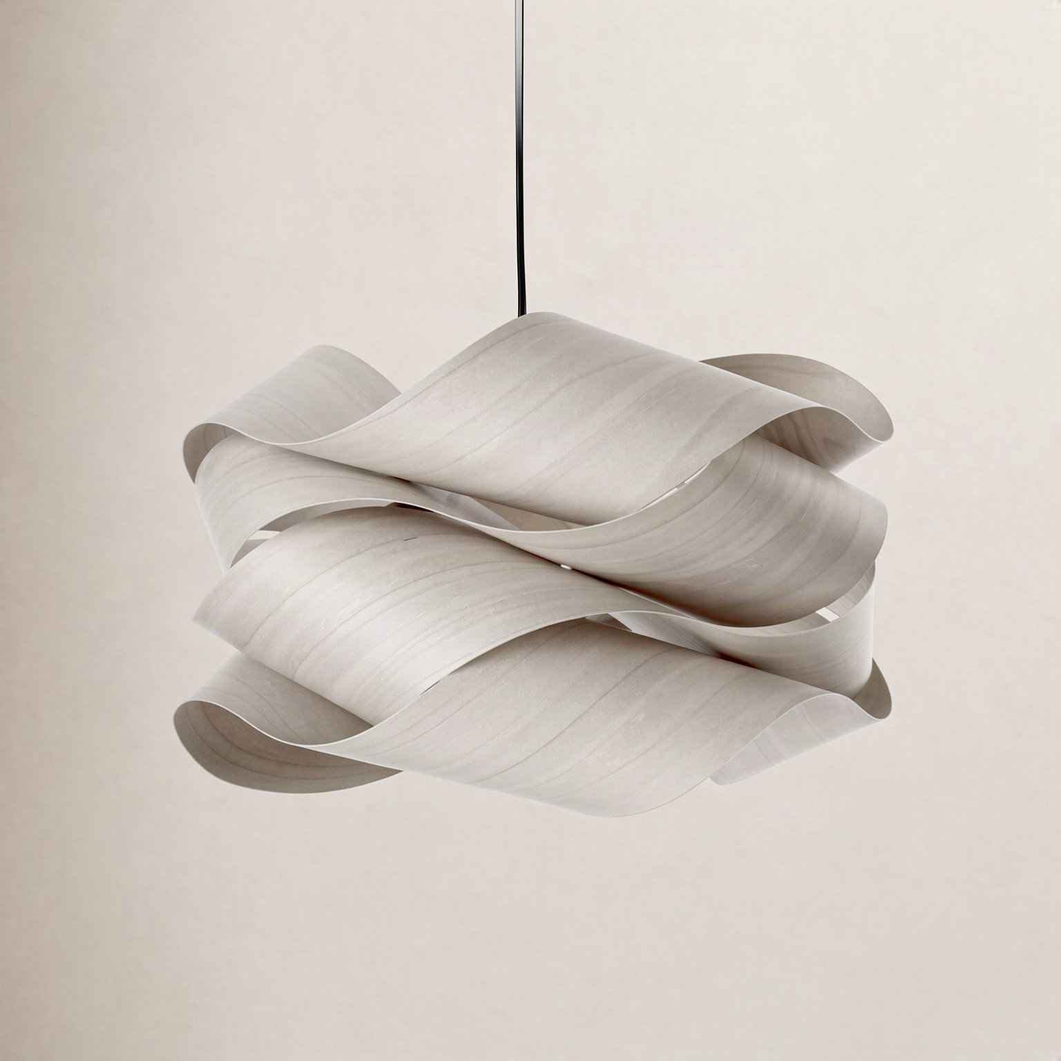 Single Light Dimmable Pendant, 11" H x 18.1" W x 18.1" D, Nickel, Gray