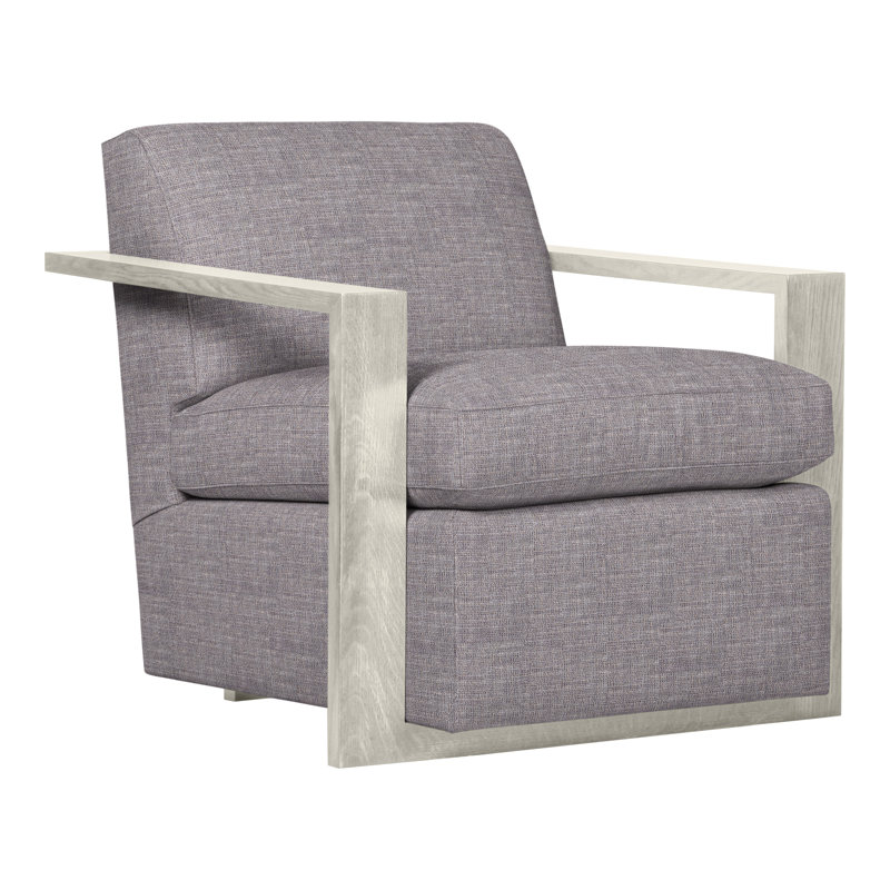 Thom Filicia Home 32" Wide Upholstered Armchair, Nomad Slate, Navajo