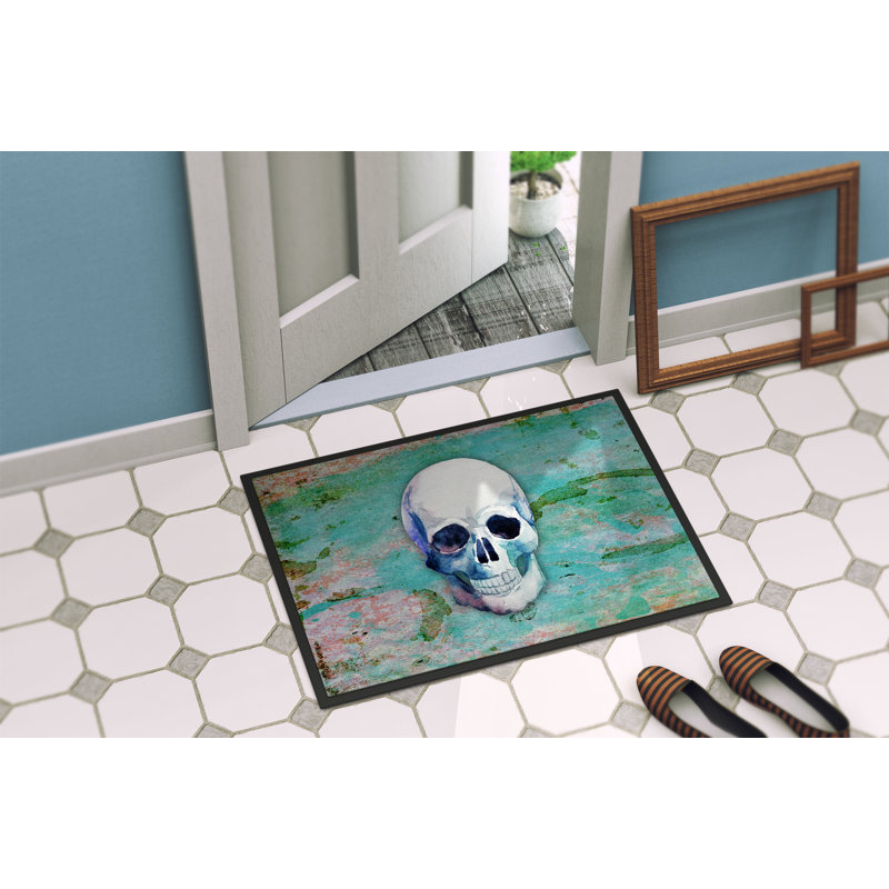 Non-Slip Halloween Outdoor Doormat, 27" W x 18" L 
