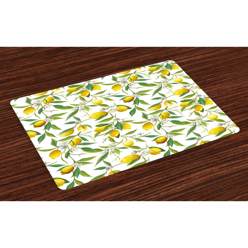 Imhoff Nature Lemon Woody Romantic Placemat