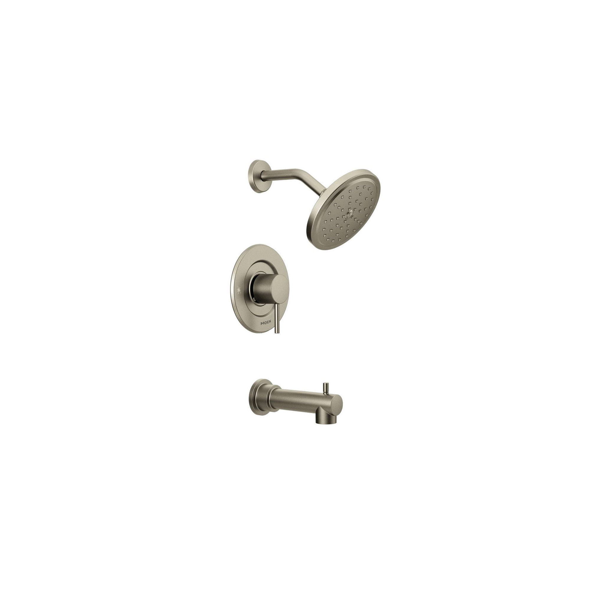 Align Tub and Shower Faucet with Moentrol, Brushed Nickel