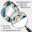 Cuber Techno Concealment - Art abstrait en métal - Miroir mural moderne et irrégulier-107229301
