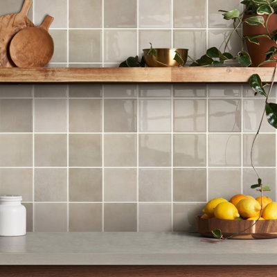 10-Pack Square Peel and Stick Backsplash Tiles – 12"x12" Thicker 3D Design, Forest Green