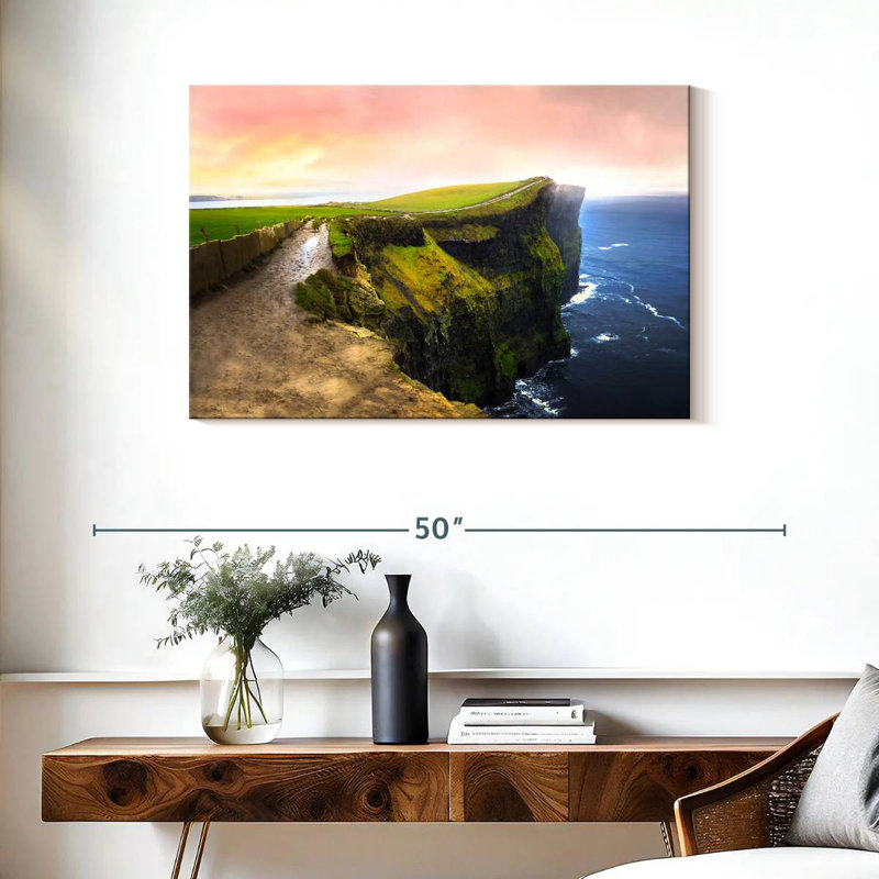 Nicci Twilight Cliffs, 24'' H x 36'' W