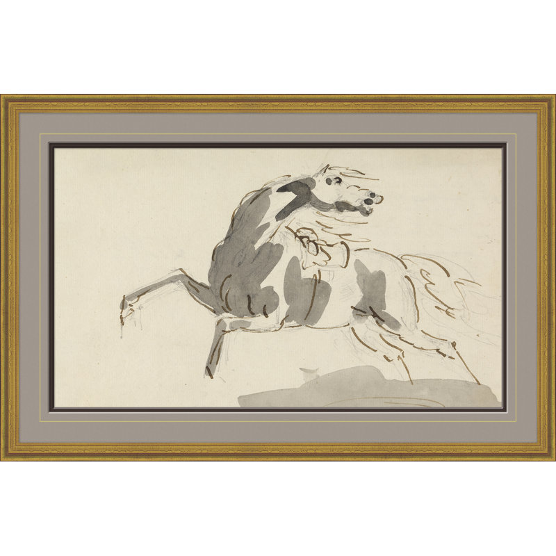 Horse Running Print by Sawrey Gilpin