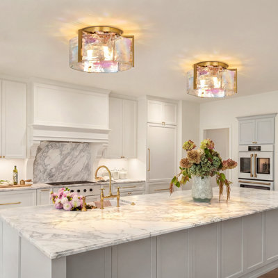 Glass Flush Mount