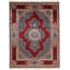 Tapis turc rouge et ivoire 9 x 12
