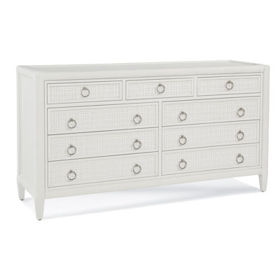 Naples 9 Drawer 64'' W Dresser