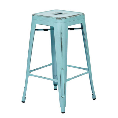 Tabouret de bar de terrasse vieilli 30" Grose
