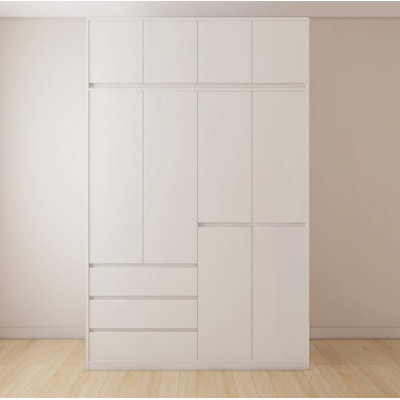Simple Solid Color Wardrobe