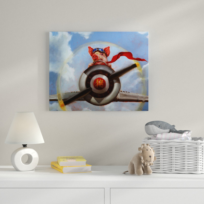 Animals, 11" H x 14" W x 0.75" D, Wrapped Canvas