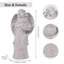 Statue d'ange de jardin en résine résistante aux intempéries avec bain d'oiseaux 23,5 po Keimiyah-110269830