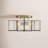 Putnam 2-Light Ceiling Light in Natural Brass-1764908369