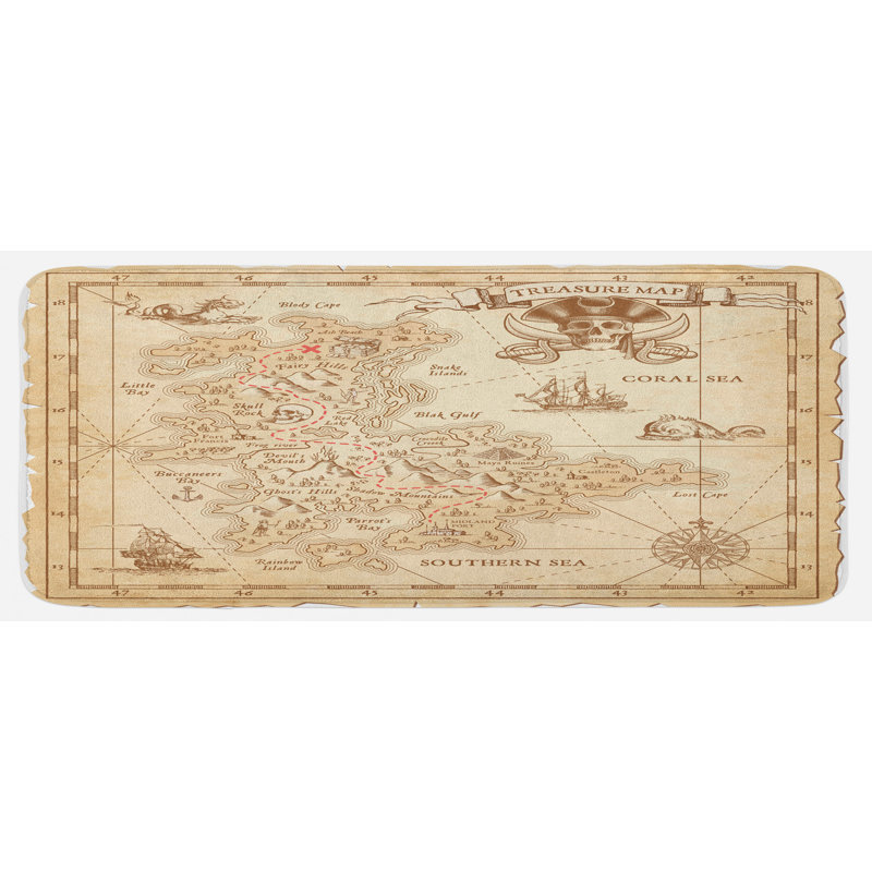 Tapis de cuisine island